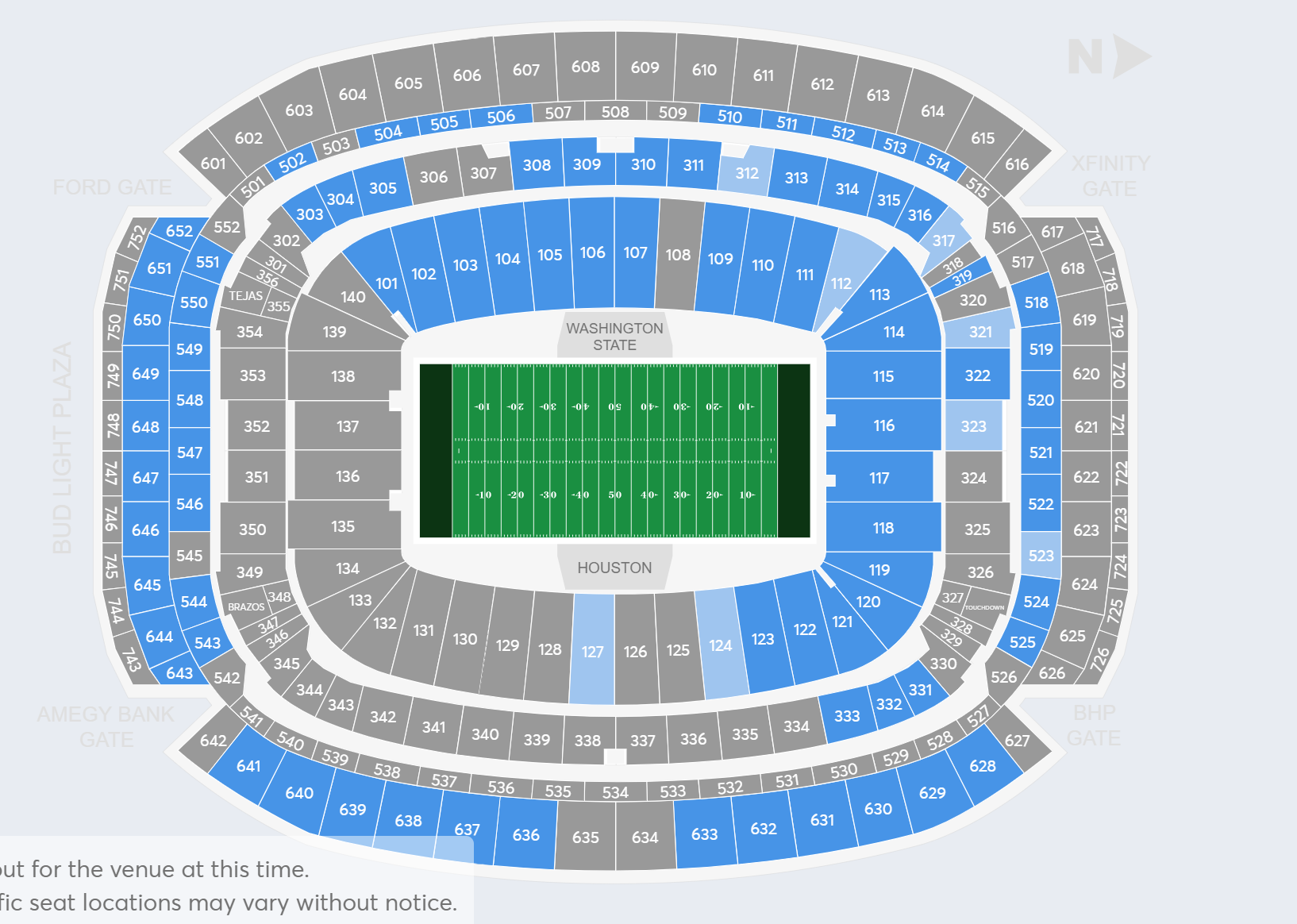 Oklahoma Sooners Memorial Stadium Seating Chart