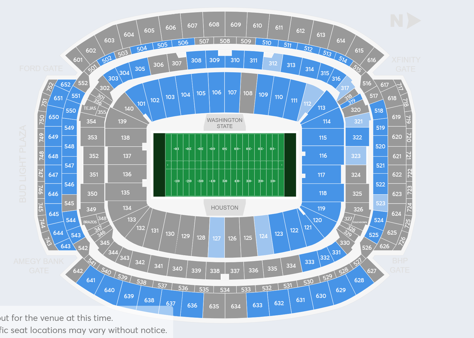 University Of Oklahoma Football Seating Chart