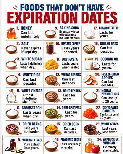 no expir dates