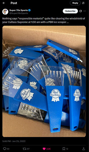 _Super 70s PBR Ice Scraper