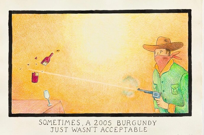 Glen Baxter burgundy