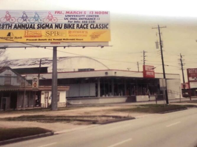 1992 Bike Race Billboard