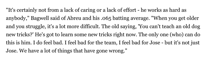 bagwell feels bad