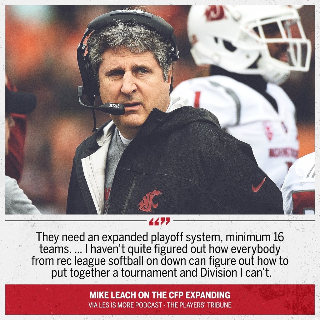 Mike Leach on playoffs Cougar Football Coogfans