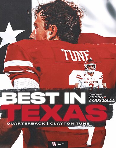best QB in Texas- Tune
