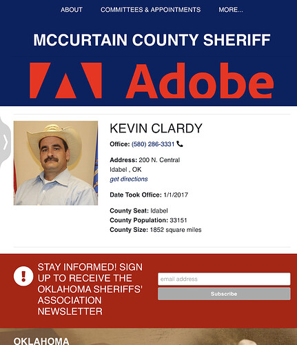 McCurtain County - Oklahoma Sheriffs' Association