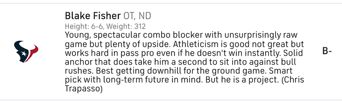2nd r 2nd pick texans