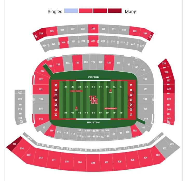 UH vs Rice ticket tracker Cougar Football Coogfans