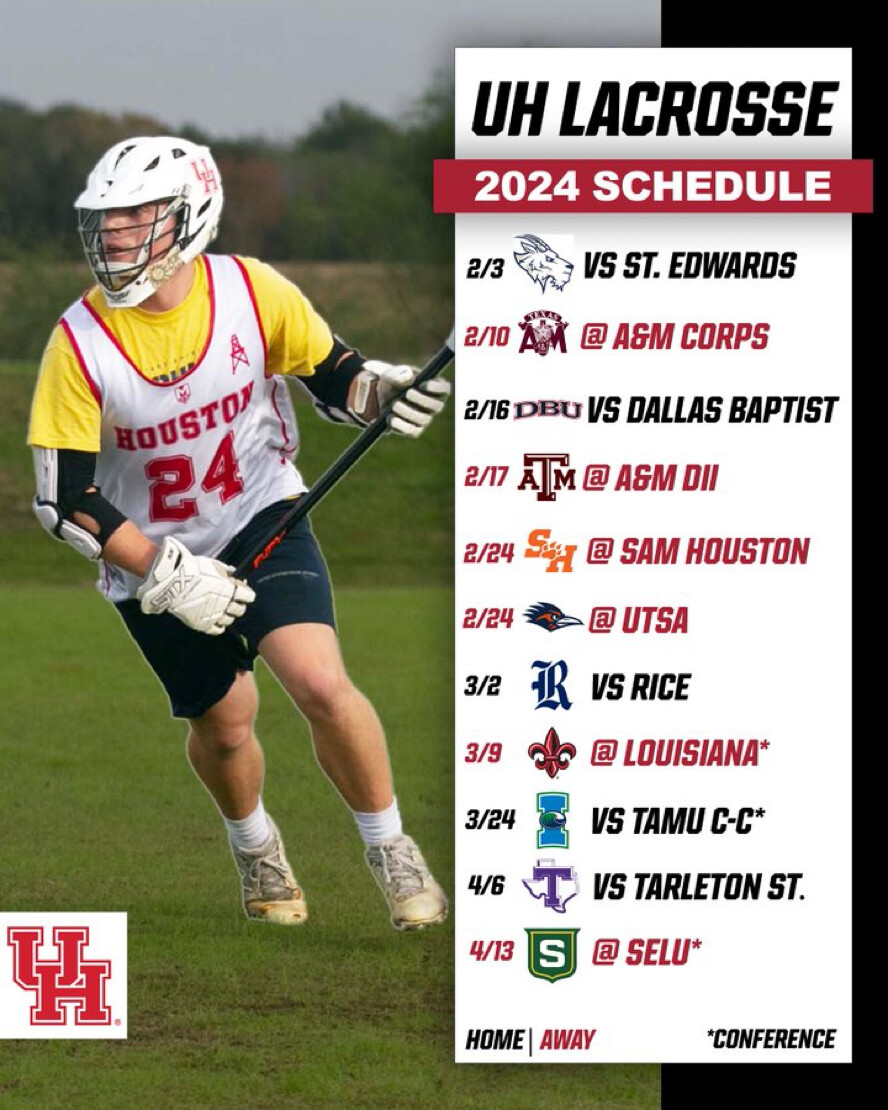 2024 UH Club Lacrosse Schedule The Satellite Coogfans