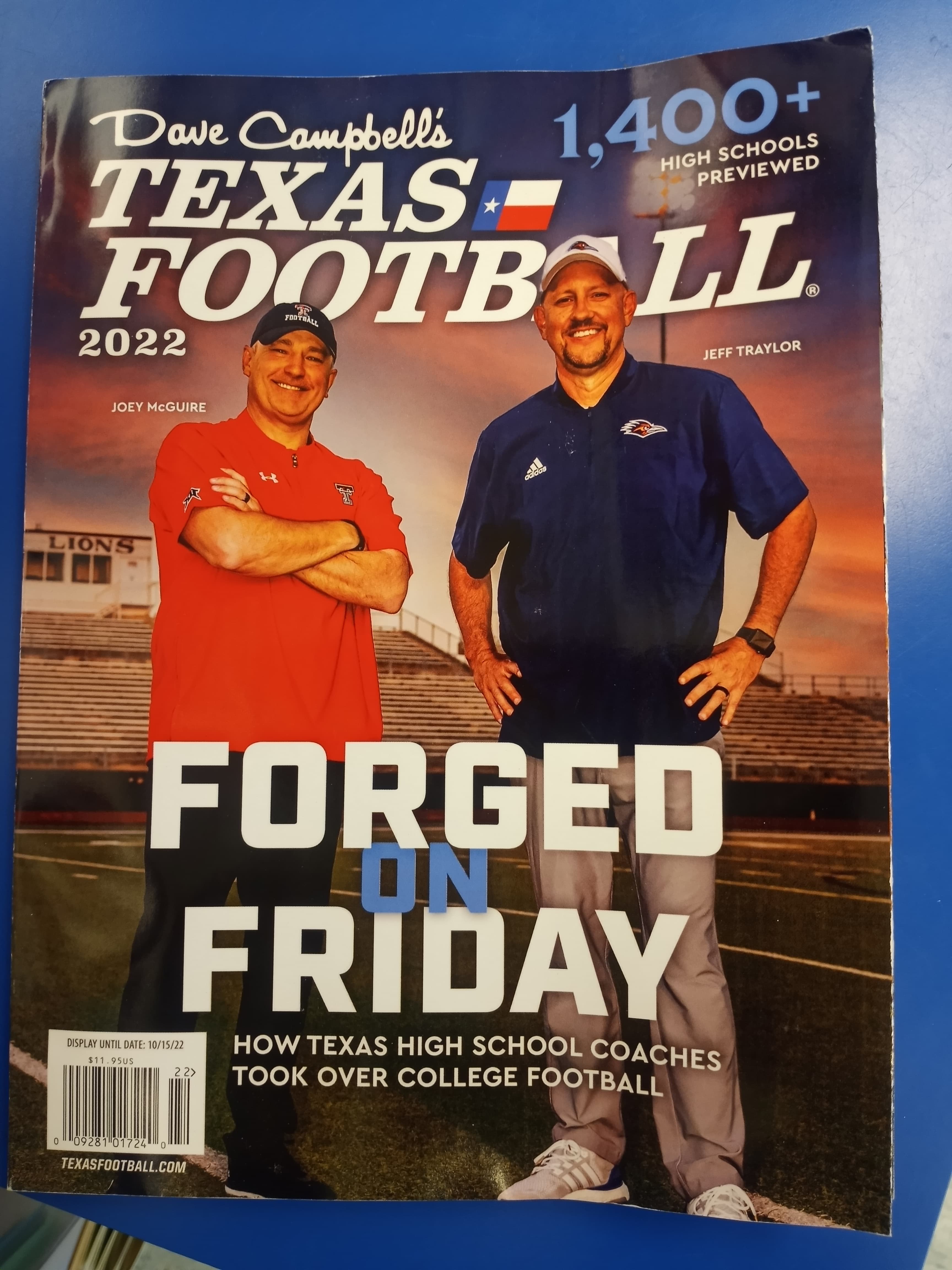 Dave Campbell Texas Football Magazine Cougar Football Coogfans