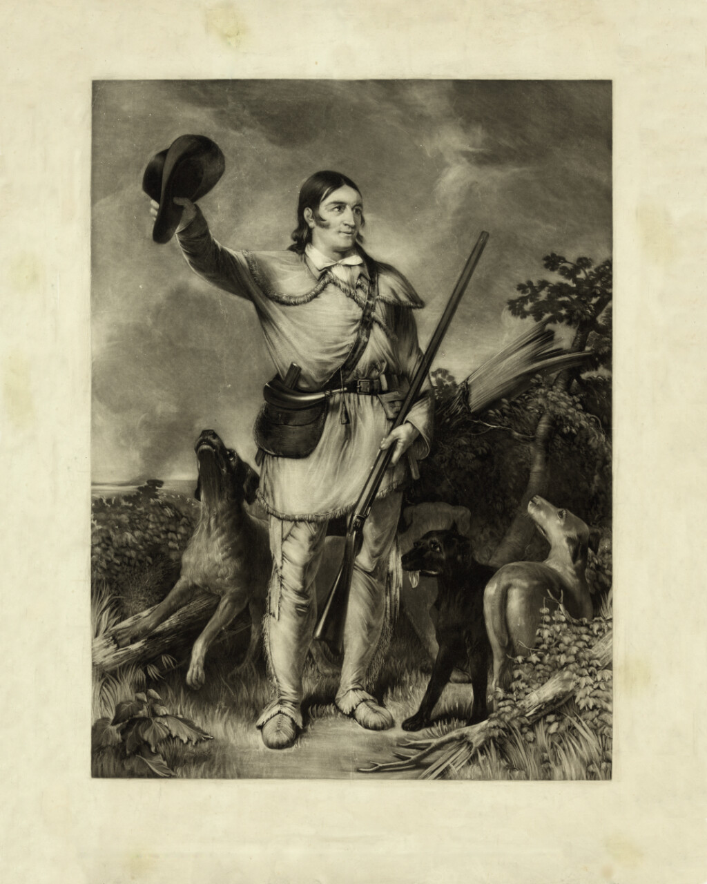 Texas History Davy Crockett The Satellite Coogfans
