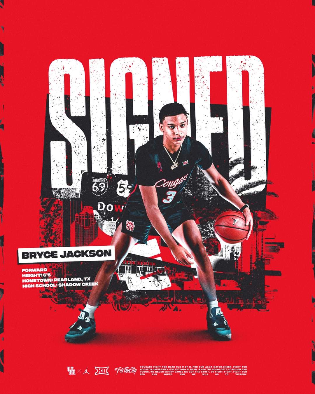 Bryce Jackson Commits - Basketball - CoogFans - Houston Cougar Football ...